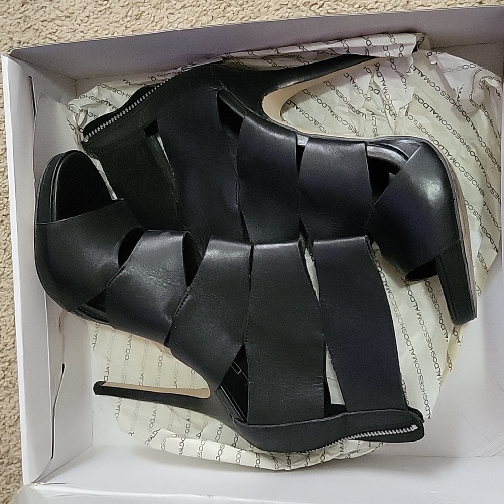 Aldo Size 40 Black Heels